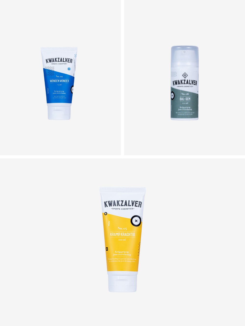 Verzorgingsproducten voor wielrenners