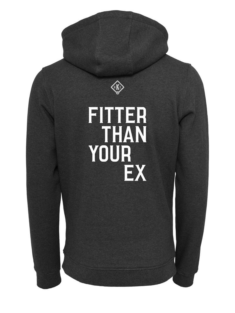 Fitter Than Your Ex Hoodie clean achterkant